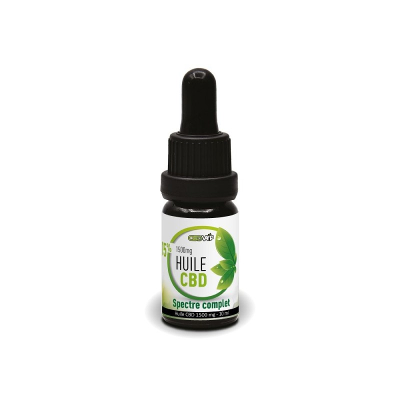 HUILE CBD SPECTRE COMPLET 10ML 1500mg