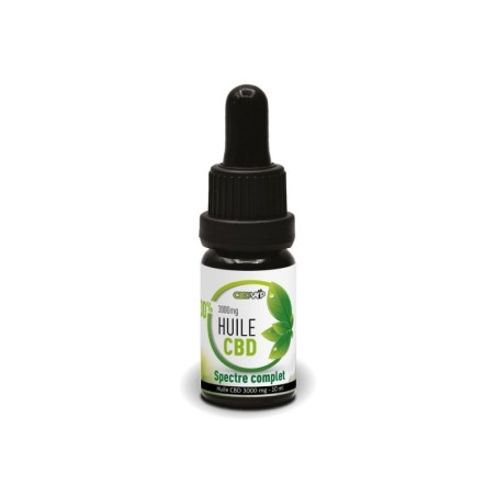 HUILE CBD SPECTRE COMPLET 10ML 3000mg