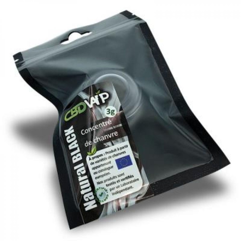 resine natural black 3g