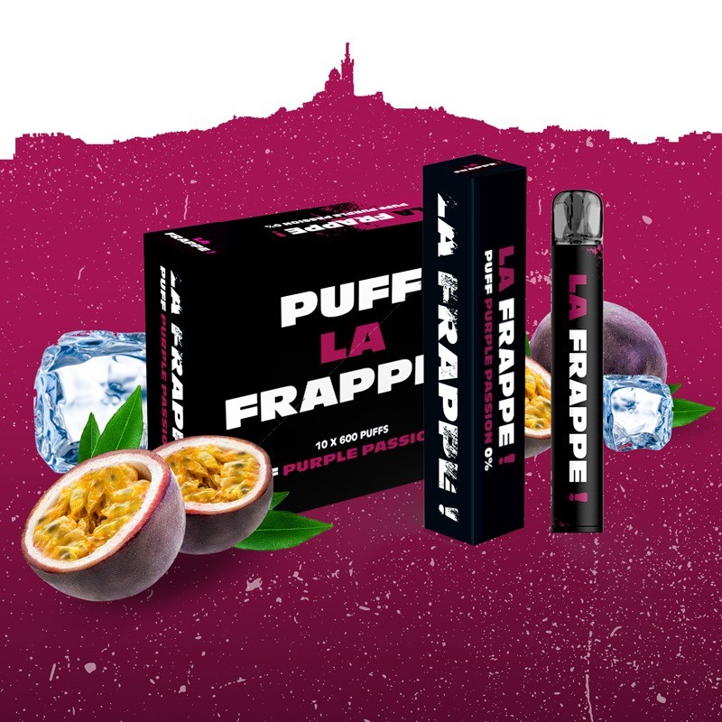 PUFF LA FRAPPE PURPLE PASSION 0.9mg